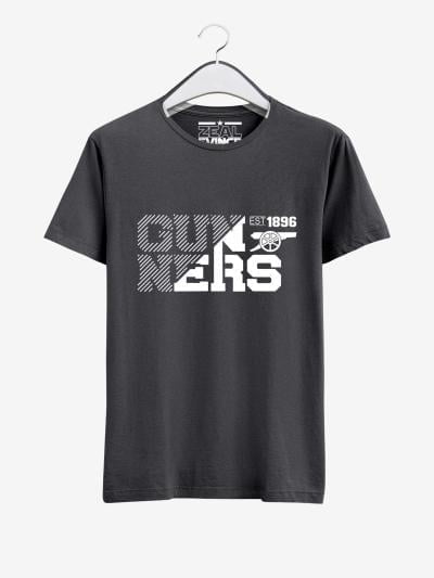 Arsenal-Gunners-Crest-Art-T-Shirt-03-Charcoal-Melange
