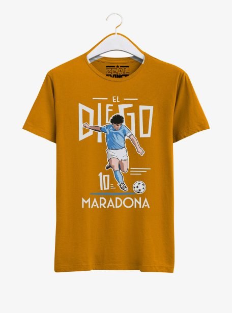 Diego-Maradona-Legend-T-Shirt-01-Yellow
