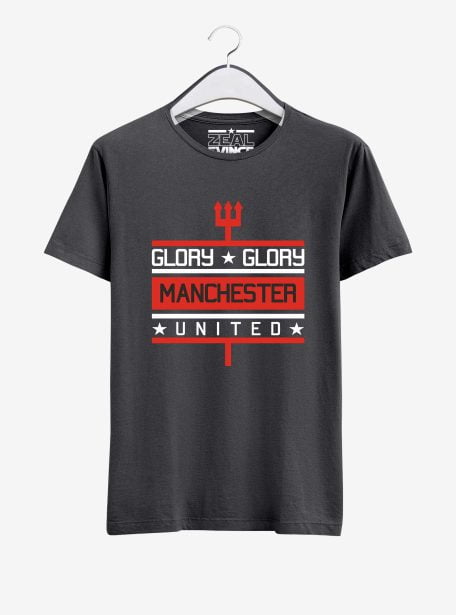 Glory-Glory-Manchester-United-T-Shirt-01-Charcoal-Melange