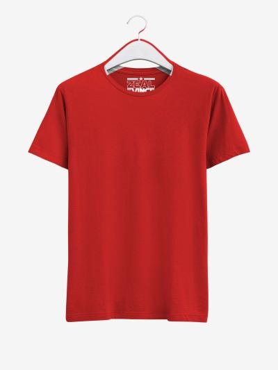 Plain Red T Shirt