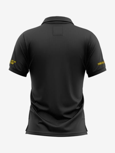 Barcelona-Crest-Black-Polo-T-Shirt-Back
