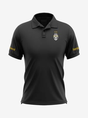 Juventus-Crest-Black-Polo-T-Shirt-Front