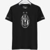 Juventus Silver Crest Round Neck T Shirt Front