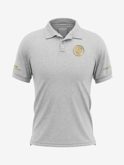 Manchester-City-Golden-Crest-Grey-Melange-Polo-T-Shirt-Front
