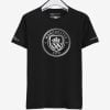 Manchester City Silver Crest Round Neck T Shirt Front