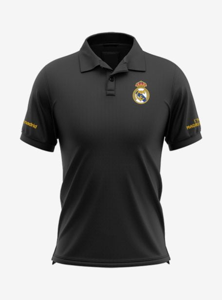 Real-Madrid-Crest-Black-Polo-T-Shirt-Front