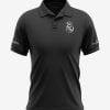 Real-Madrid-Silver-Crest-Black-Polo-T-Shirt-Front