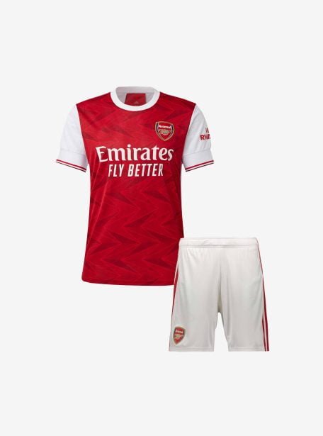 Kids-Arsenal-Home-Football-Jersey-And-Shorts-20-21-Season