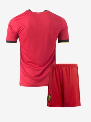 Belgium-Home-Football-Jersey-And-Shorts-Euro-21-Season-Back