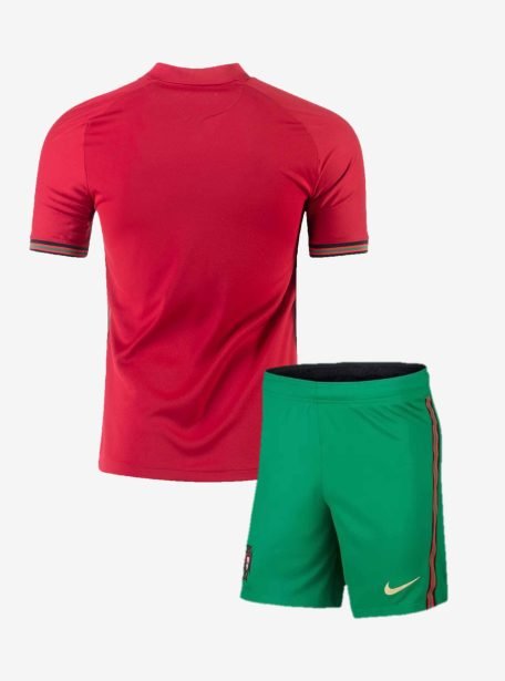 Portugal-Home-Football-Jersey-And-Shorts-Euro-21-Season-Back
