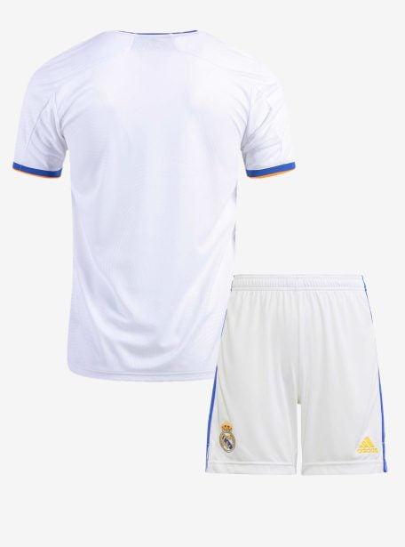 Real-Madrid-Home-Football-Jersey-And-Shorts-21-22-Season-Back