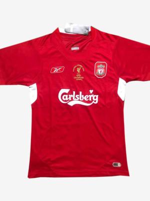 Liverpool Home Champions League Retro Jersey 04-05 Season