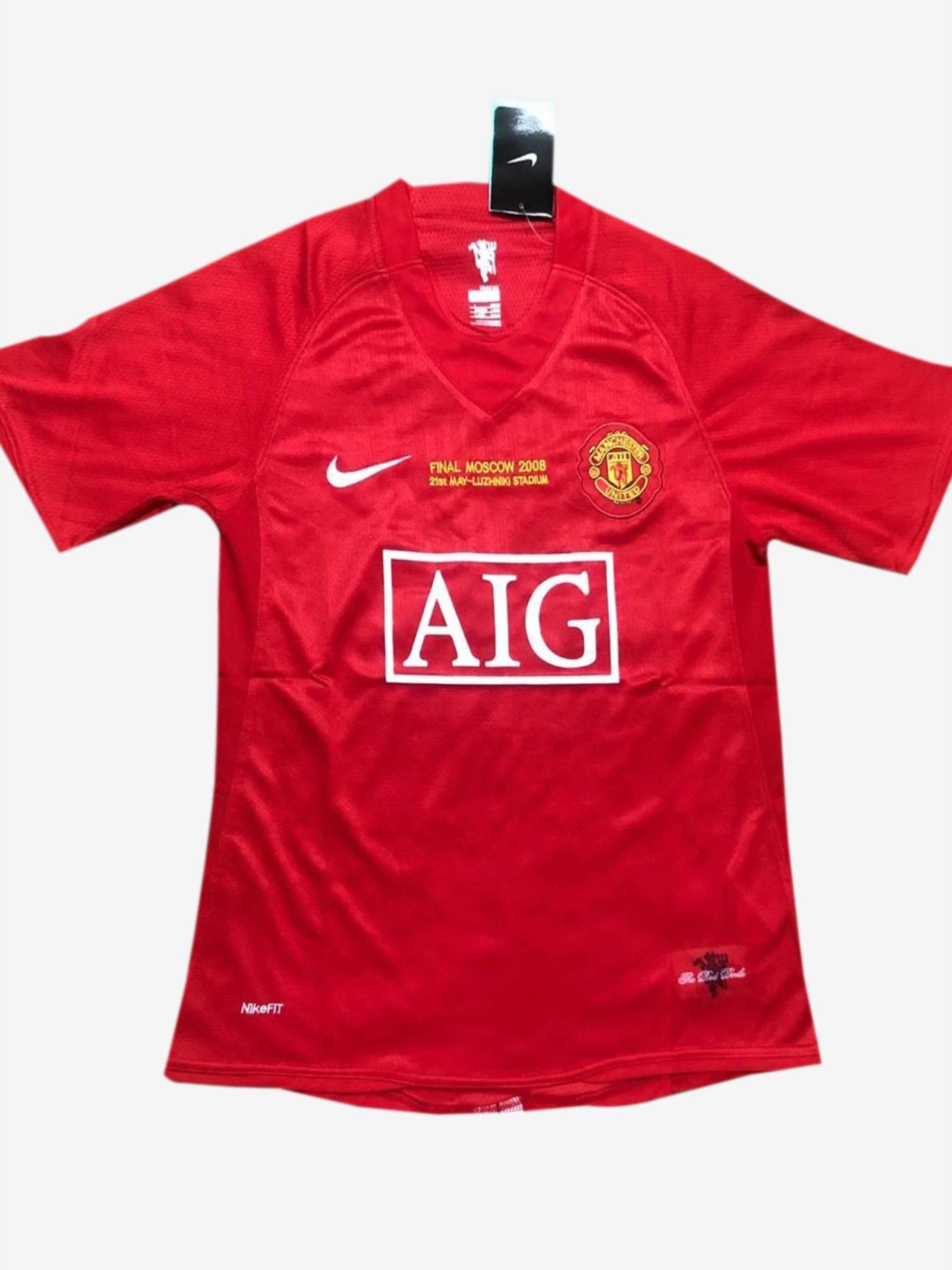 manchester united 2008 jersey