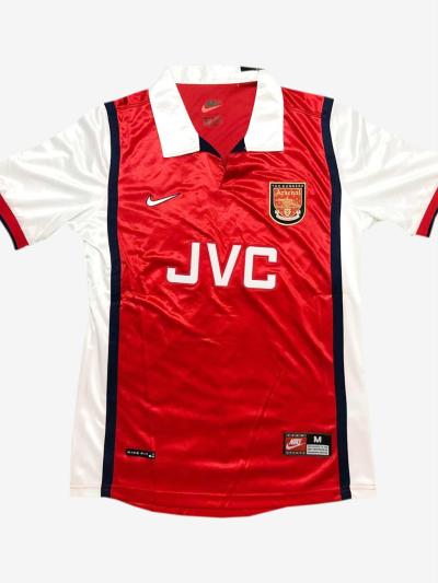 Arsenal-Home-98-99-Red-Retro-Jersey