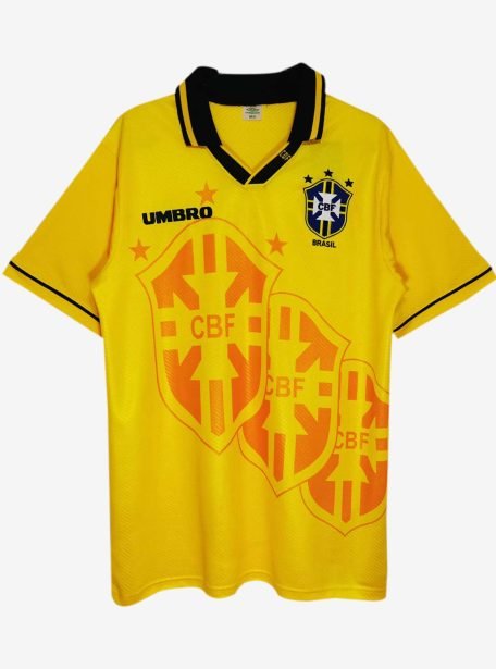 Brazil Home 1994 World Cup Winners Retro Jerseys