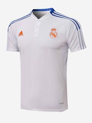 Real Madrid Polo Jersey Classic White