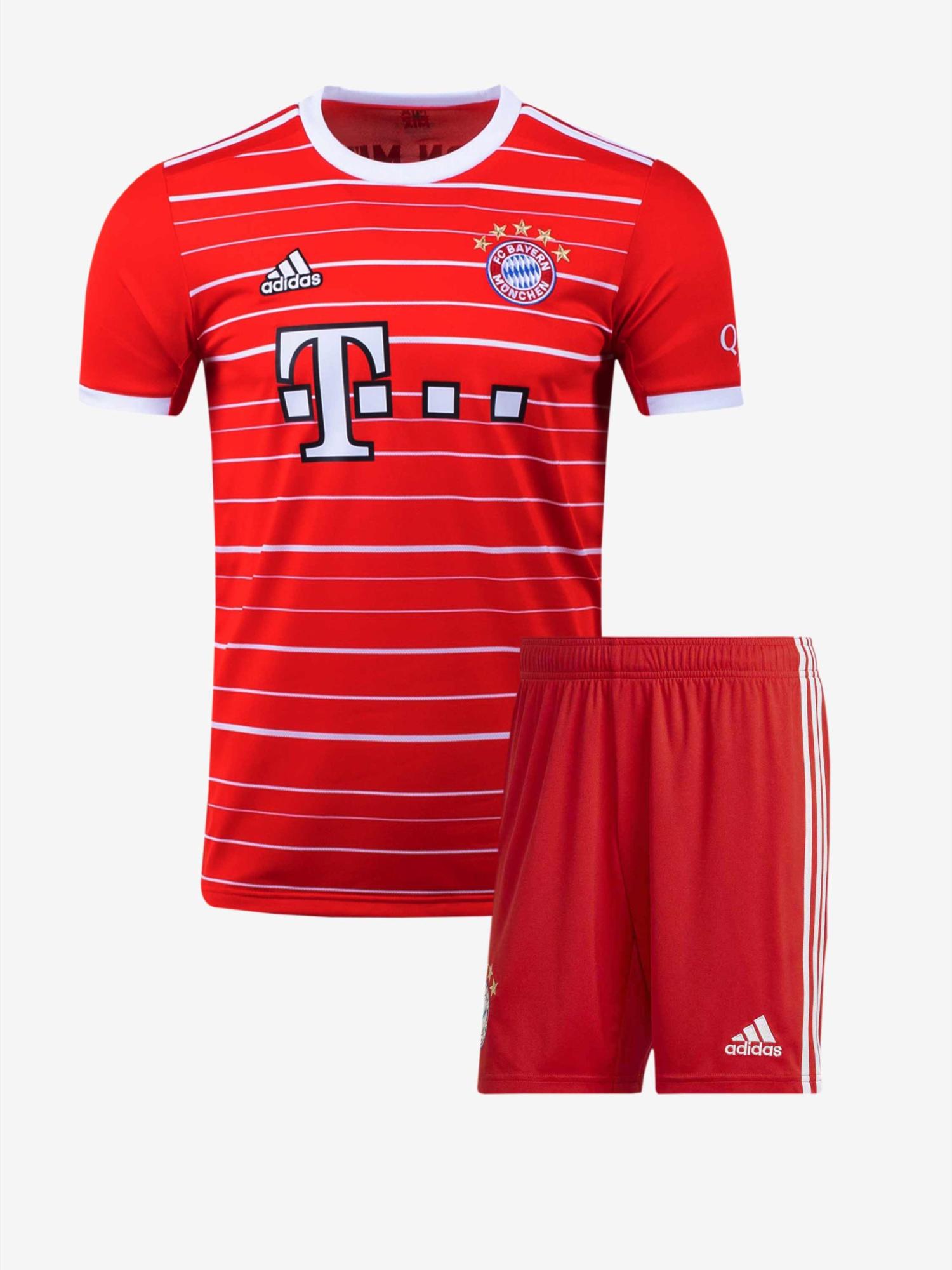 Bayern-Munich-Home-Jersey-And-Shorts-22-23-Season