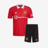 Kids-Manchester-United-Home-Football-Jersey-And-Shorts-22-23-Season