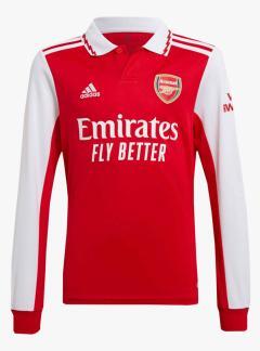 Arsenal-Home-Long-Sleeves-Jersey-22-23-Season-Premium