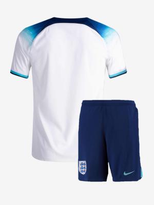 England-Home-Foottball-Jersey-And-Shorts-2022-Worldcup-Back