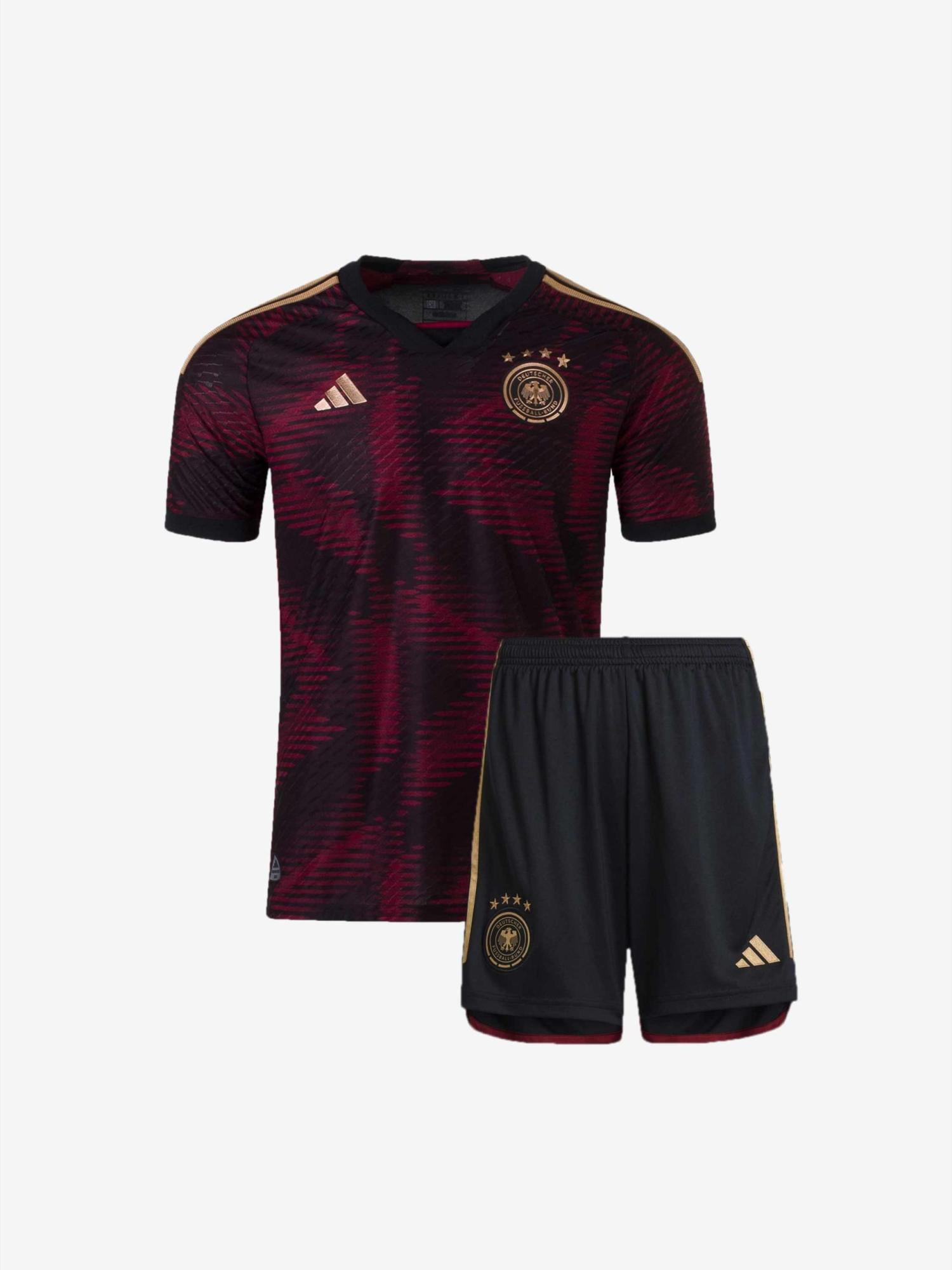 Kids-Germany-Away-Football-Jersey-And-Shorts-22-23-Season
