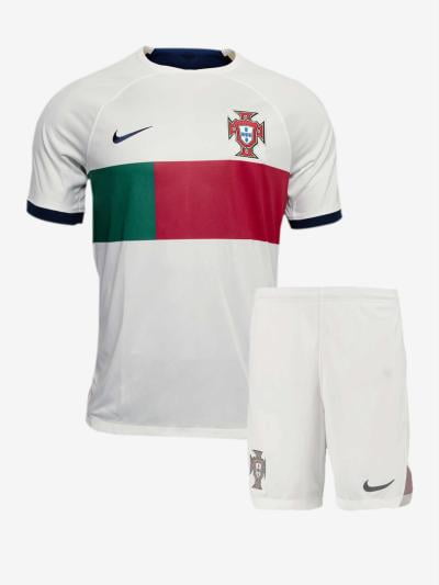 Portugal-Away-Foottball-Jersey-And-Shorts-2022-Worldcup
