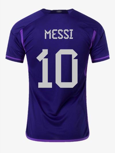 Argenina-Away-2022-Worldcup-Lionel-Messi-Jersey-Back