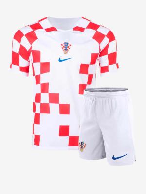 Croatia-Home-Foottball-Jersey-And-Shorts-2022-Worldcup