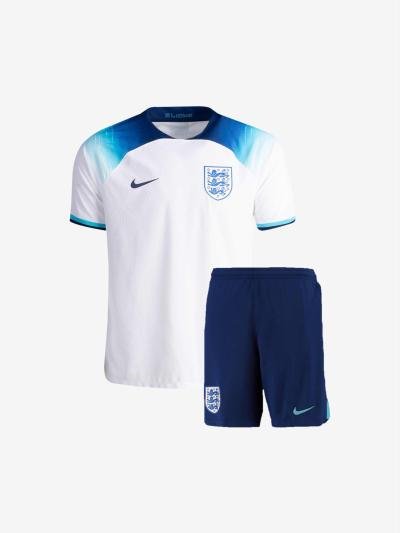 Kids-England-Home-Football-Jersey-And-Shorts-22-23-Season
