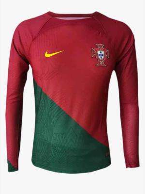 Portugal-Home-Long-Sleeves-Jersey-2022-Worldcup-Premium