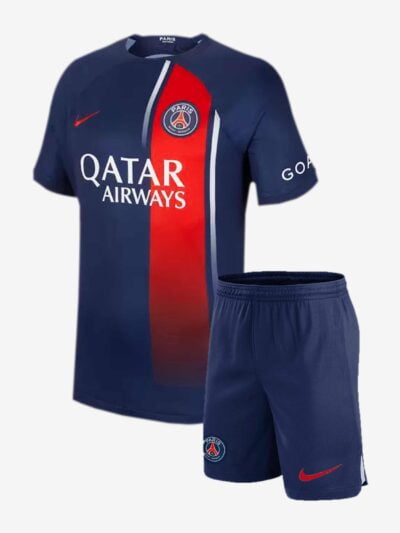 PSG-Home-Jersey-And-Shorts-23-24-Season-Front