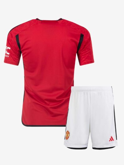 Manchester-United-Home-Jersey-And-Shorts-23-24-Season-Premium-Back