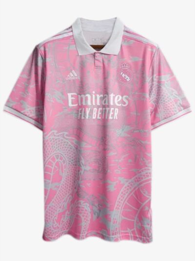 Real-Madrid-Pink-Dragon-Jersey-23-24-Season-Premium-Front